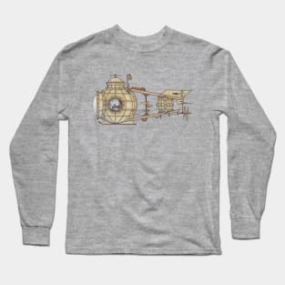 Steampunk Submarine Long Sleeve T-Shirt